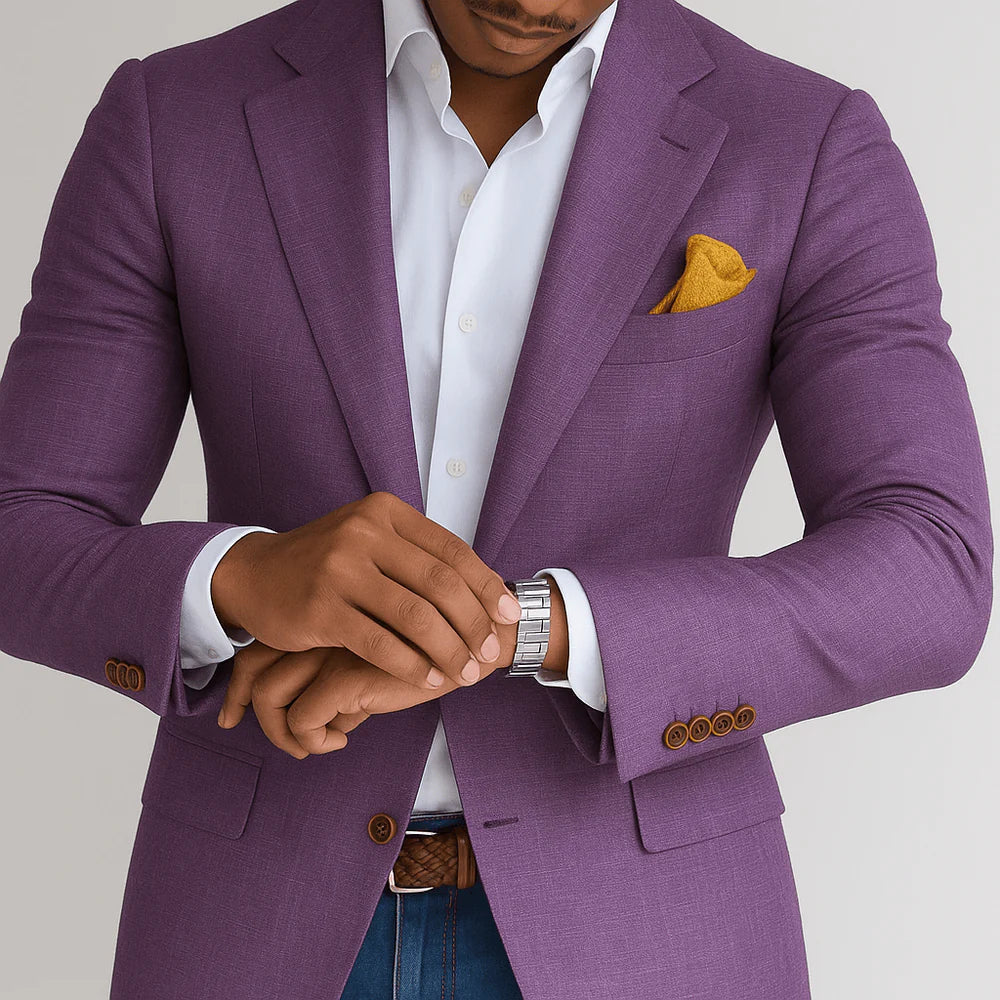 Men’s Tailored Formal Suit Jacket