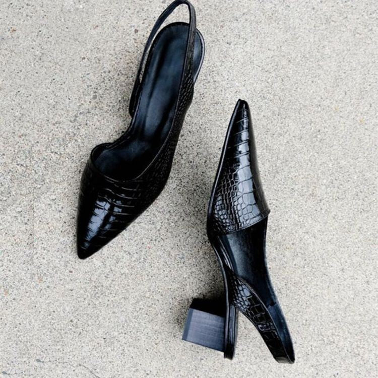 Women's Hannah Pointed-Toe Block-Heel Shoes