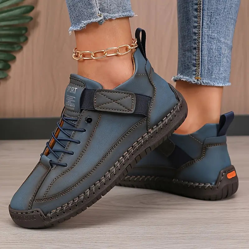 Women's Spring Lace-Up Walking Sneakers