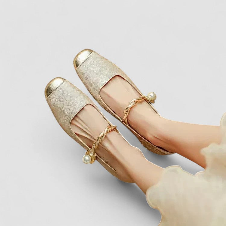 Brooklyn Women's Orthopedic Mary Jane Low-Heel Shoes