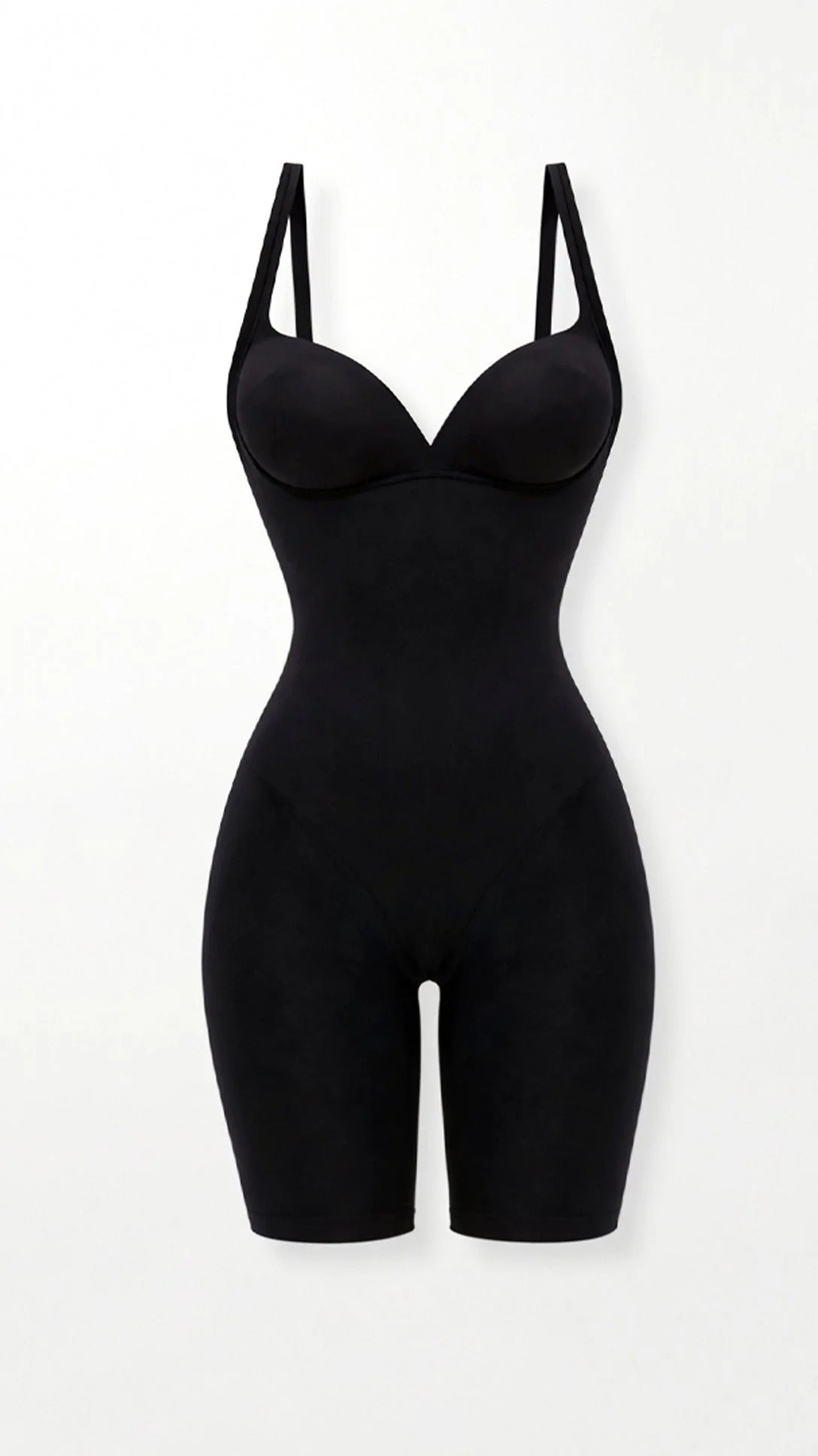 Women’s Seamless Open-Bust Bodysuit - Butt-Lifting Shaping Design