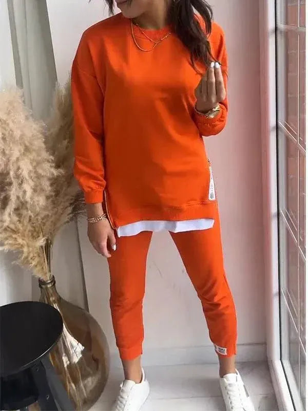 Women’s Priscilla Relaxed Two-Piece Lounge Set - Casual Everyday Comfort