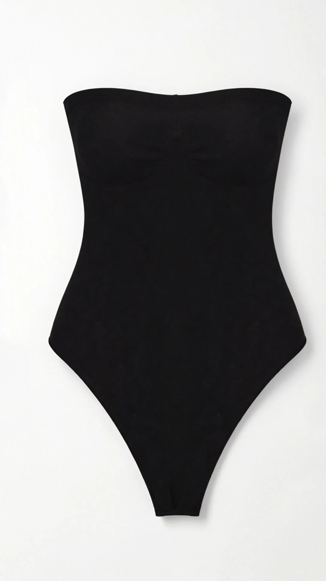 Women’s Seamless Strapless Thong Bodysuit - Invisible Smoothing Fit