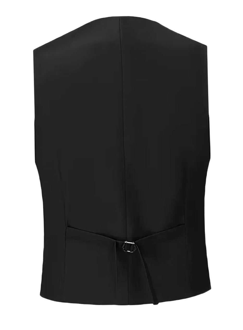 Men's Slim Fit Double-Breasted 3-Piece Suit with Waistcoat
