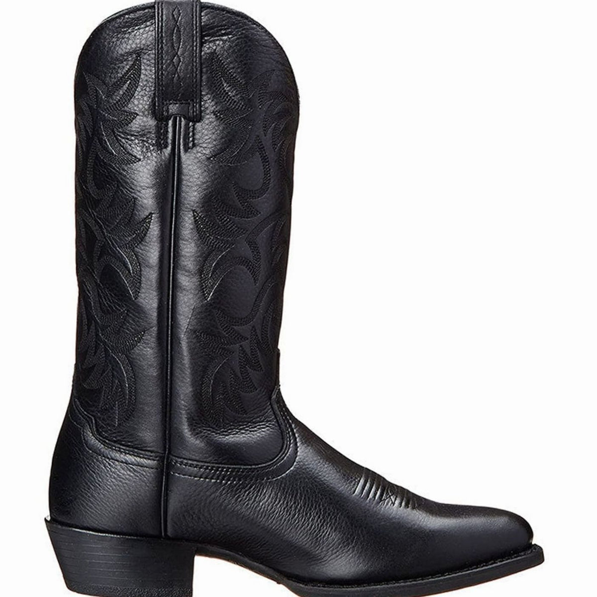 Women's Embroidered Western Cowboy Boots Low Block Heel