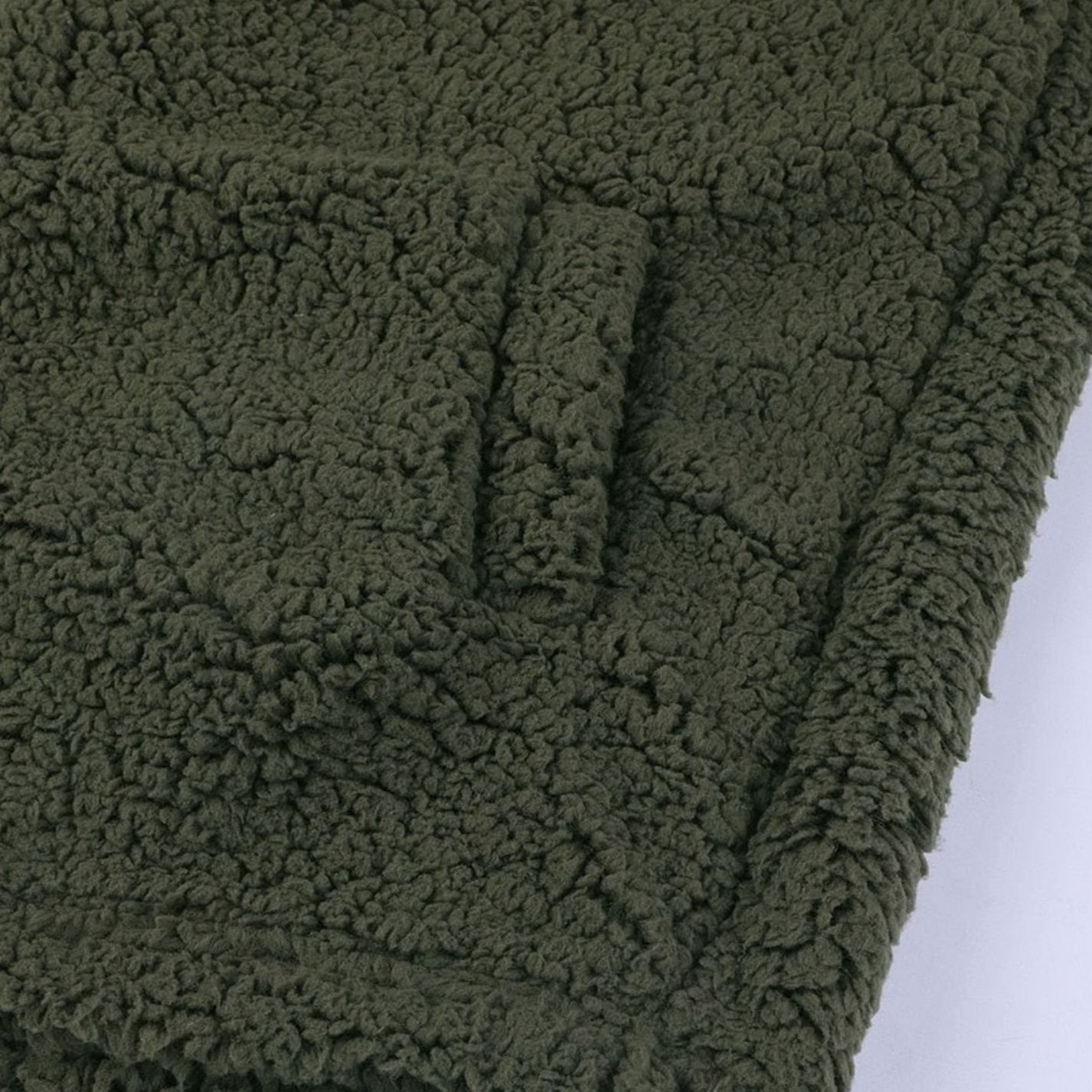 Women's Hooded Open-Front Fluffy Teddy Cardigan