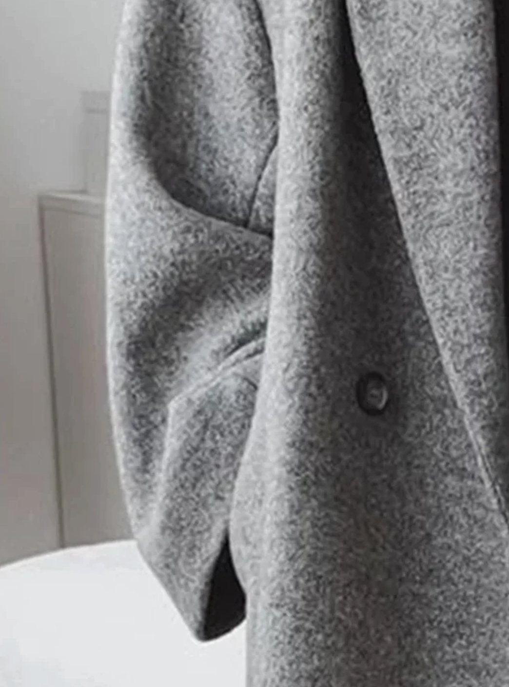 Women's Long Double-Breasted Tailored Overcoat