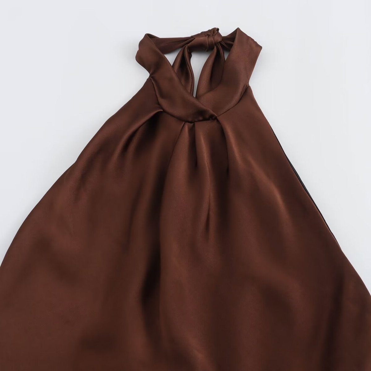 Womens Maxi Dress Halter Neck Satin Slip Backless Gown