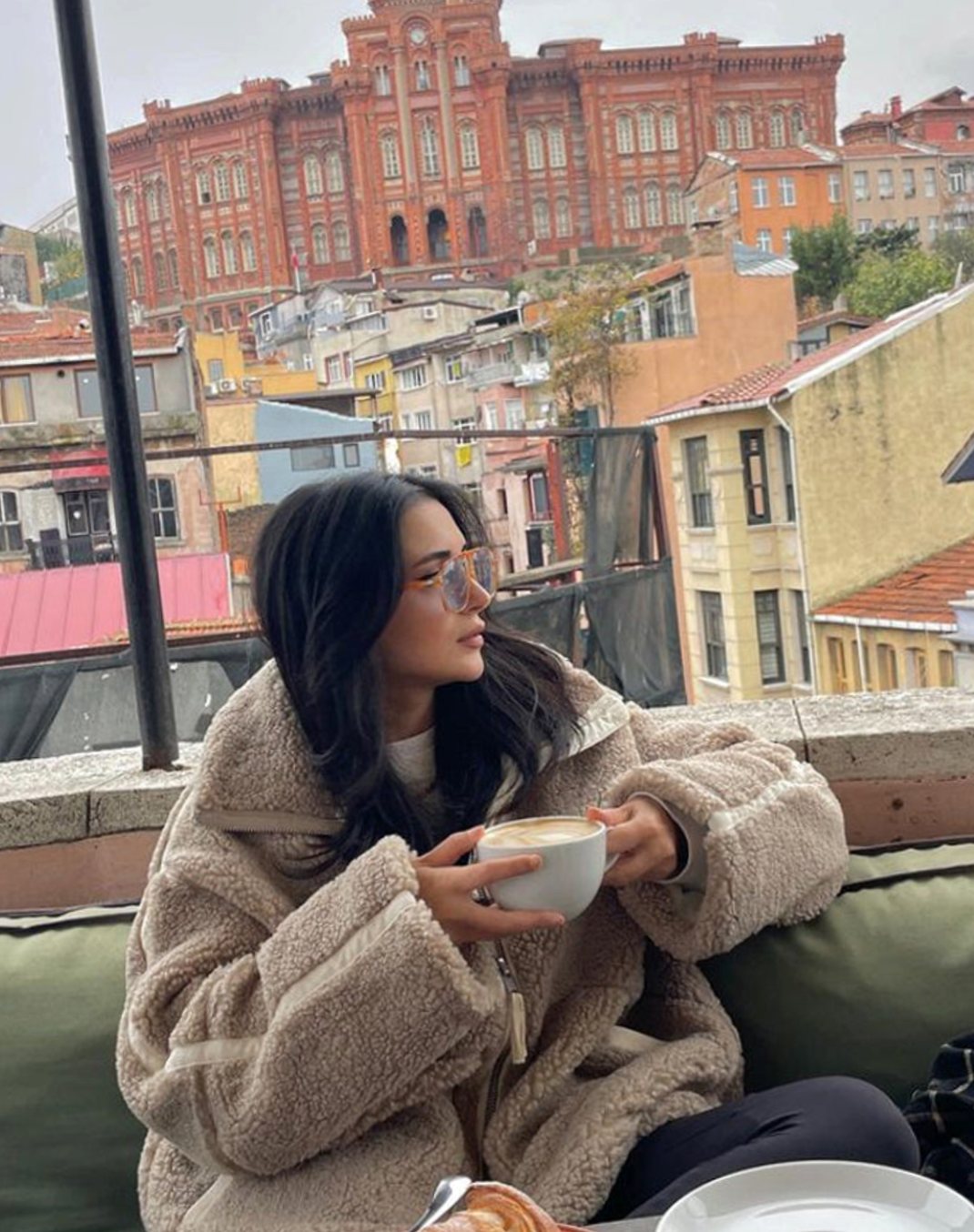 Women's Oversized Teddy Fleece Zip-Up Jacket