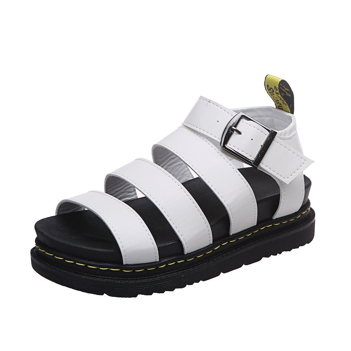 Women's Platform Triple-Strap Buckle Comfortable Sandals