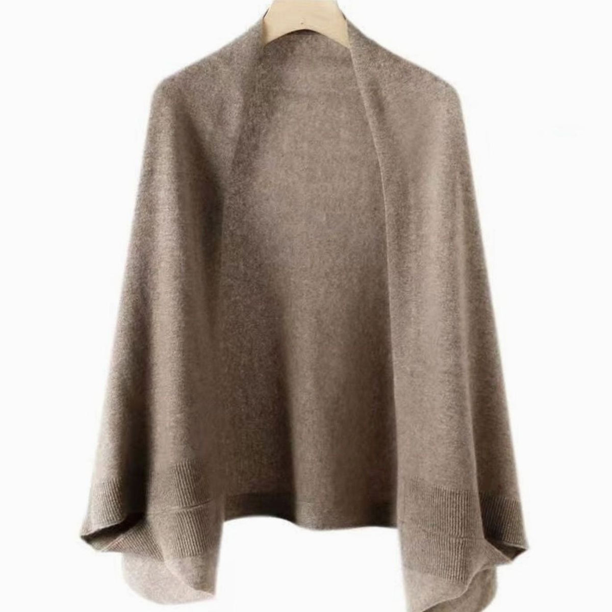 Women's Soft Faux Cashmere Wrap Scarf Shawl - Camel