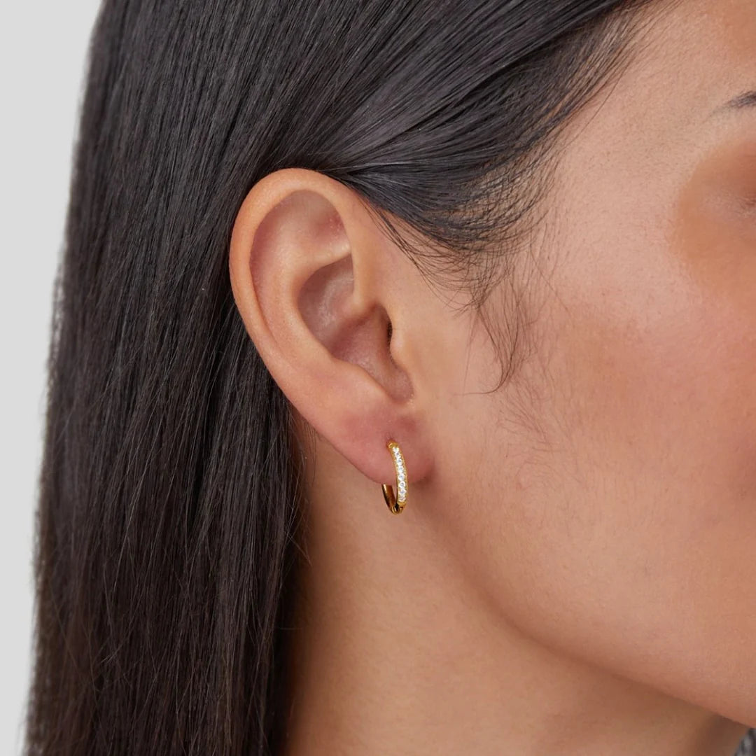 Zoey - Eternity Hoop Earrings