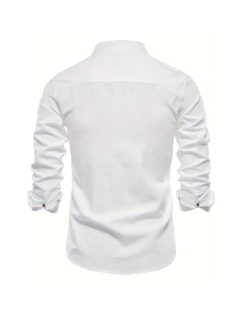 Men's Button-Front Shirt