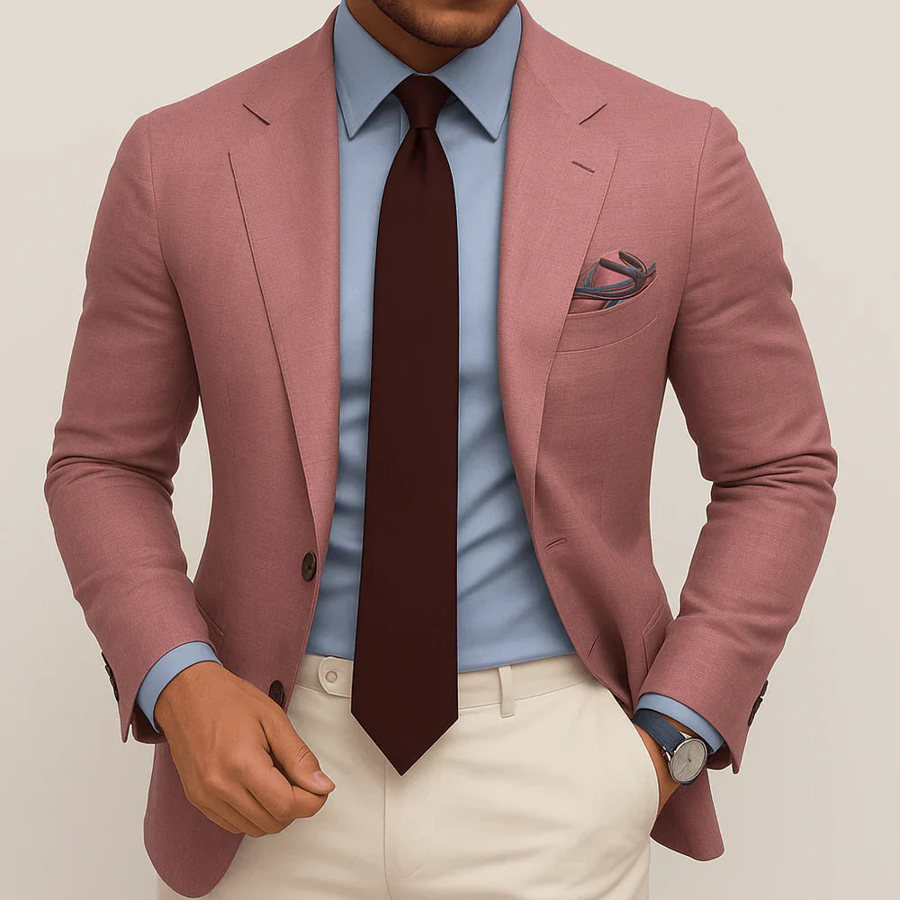 Men’s Tailored Formal Suit Jacket