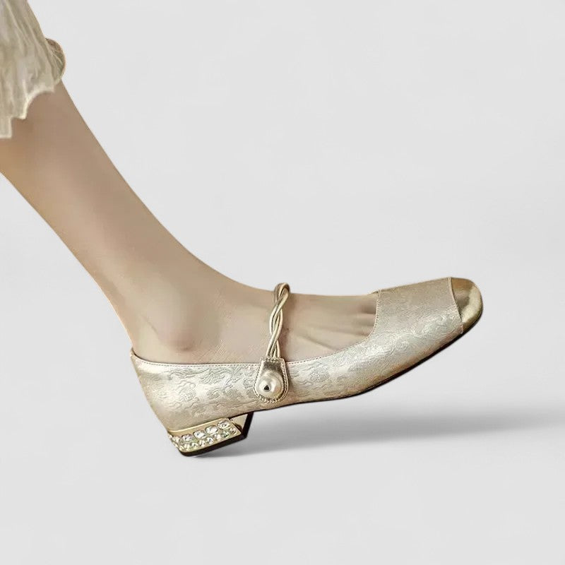 Brooklyn Women's Orthopedic Mary Jane Low-Heel Shoes