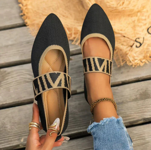 Daisy Women’s Spring Pointed-Toe Ballet Flats