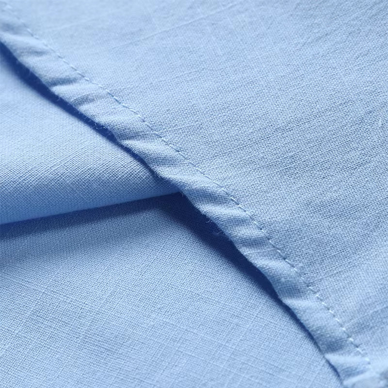 Men's Linen Polo Shirt