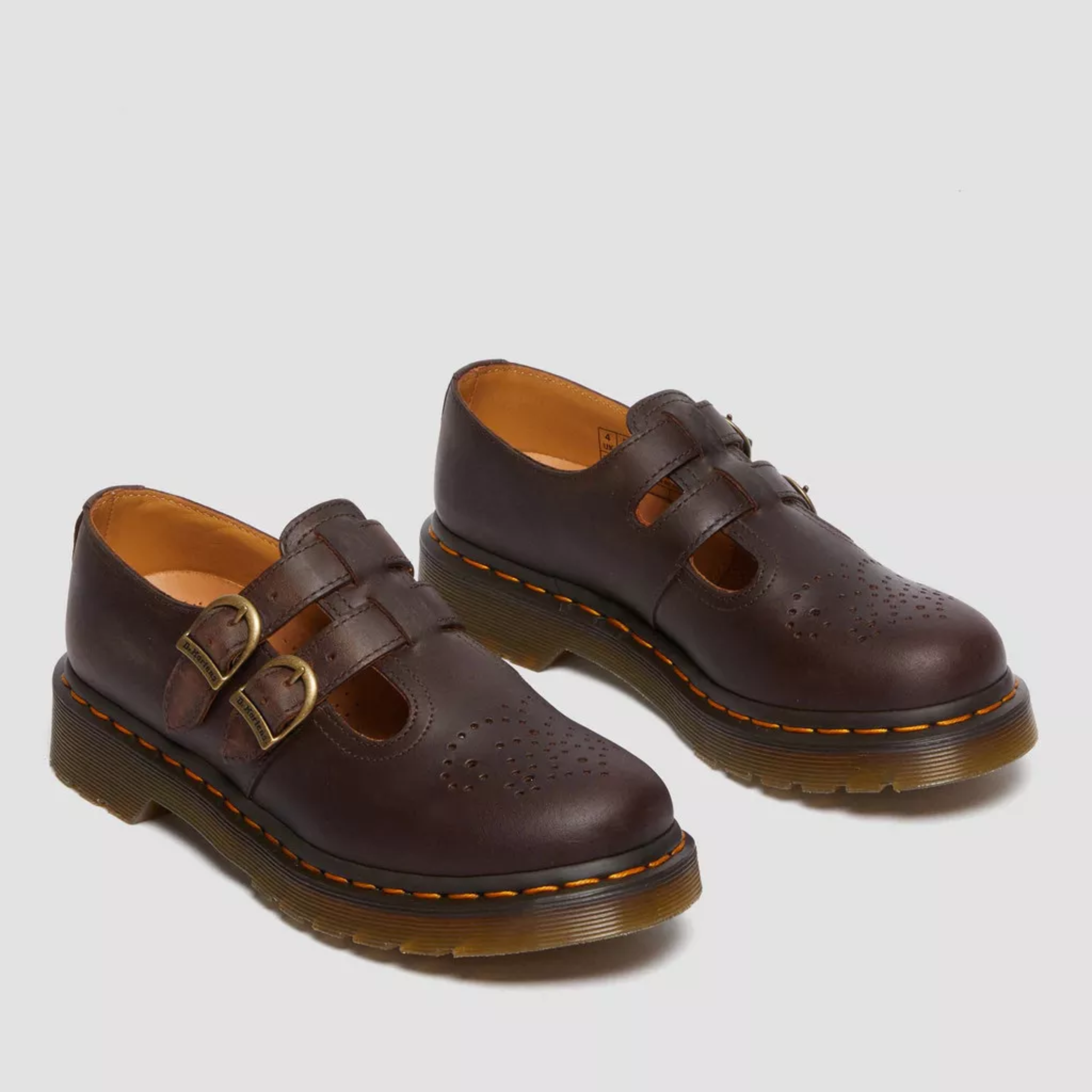 Women's Double Buckle Mary Jane Shoes