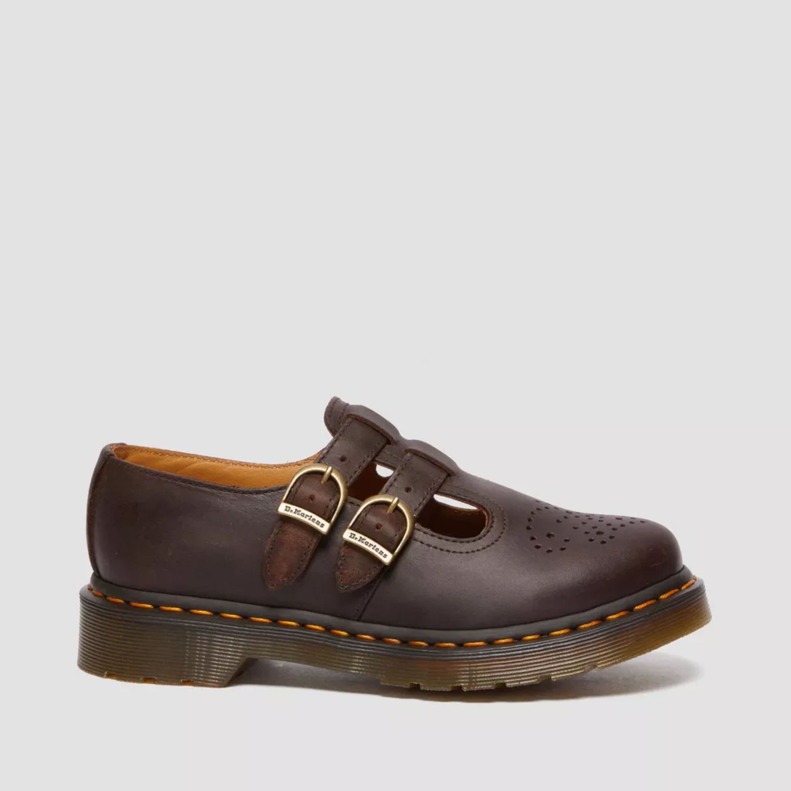 Women's Double Buckle Mary Jane Shoes