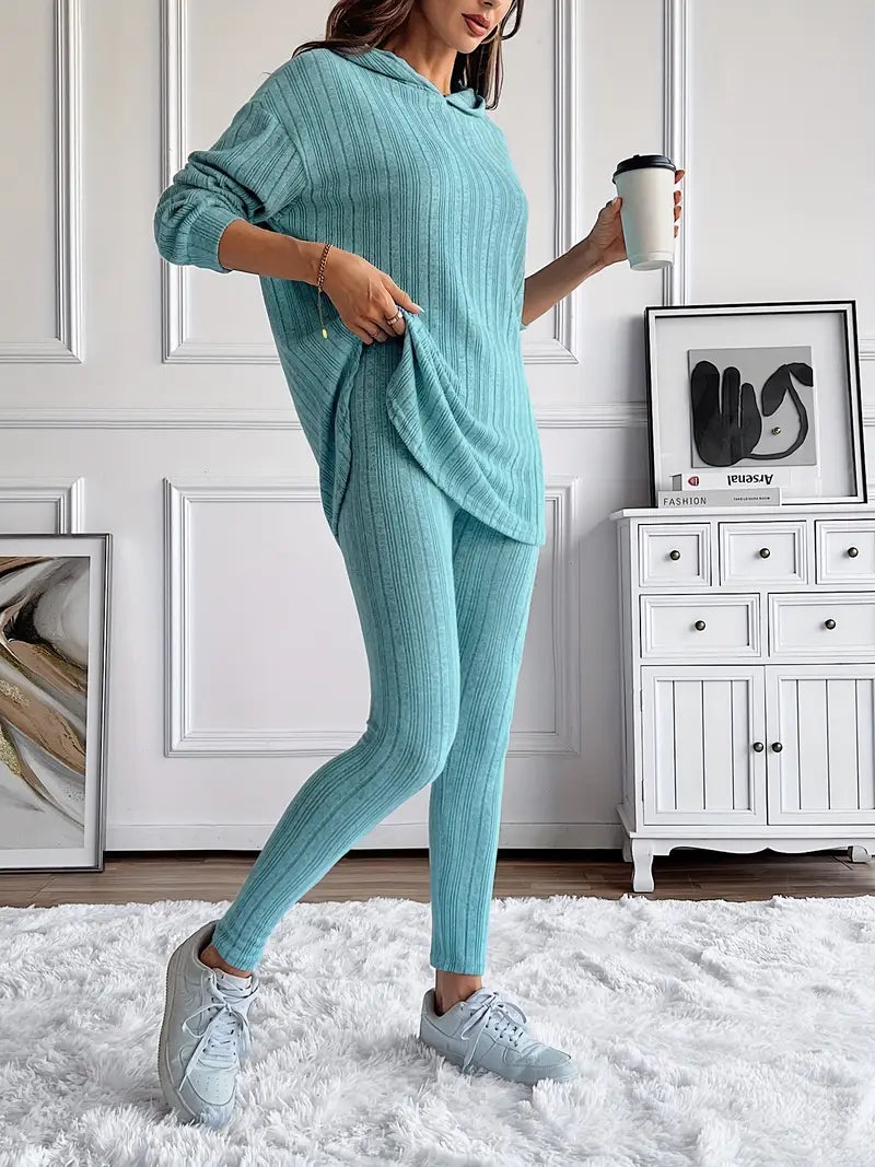 Women's Camden Ribbed Knit Lounge Set