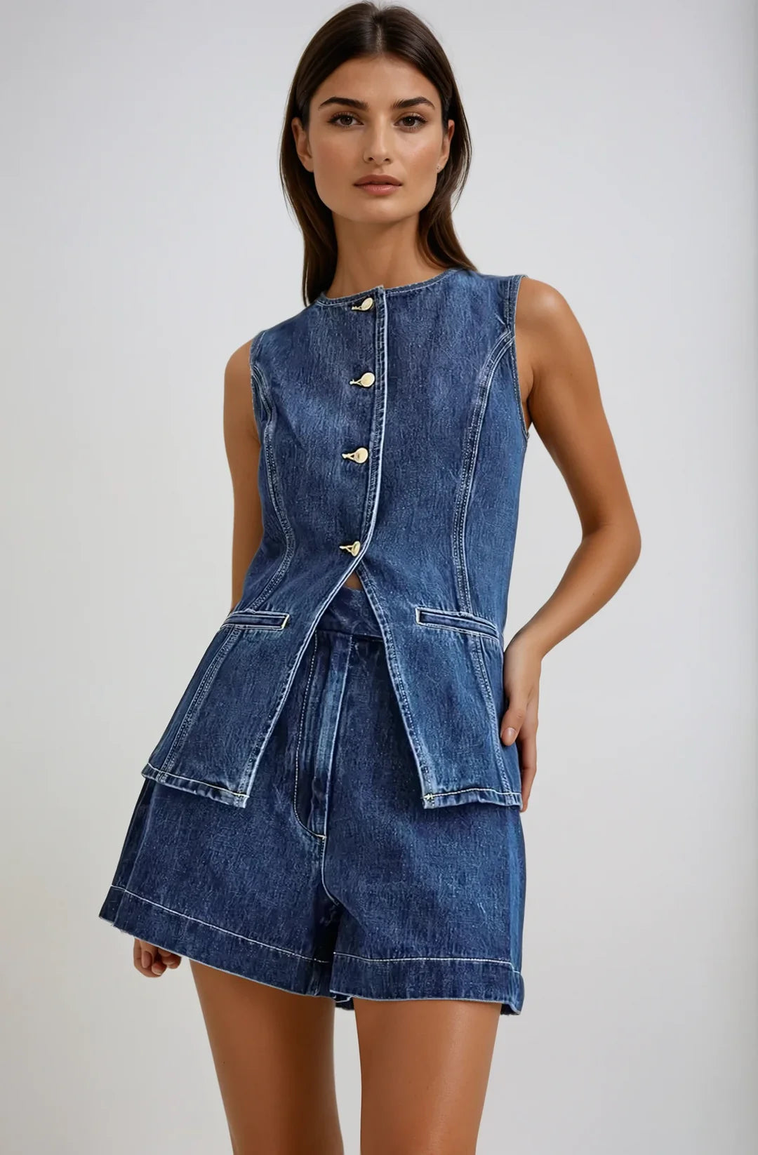 Helen - Denim Set