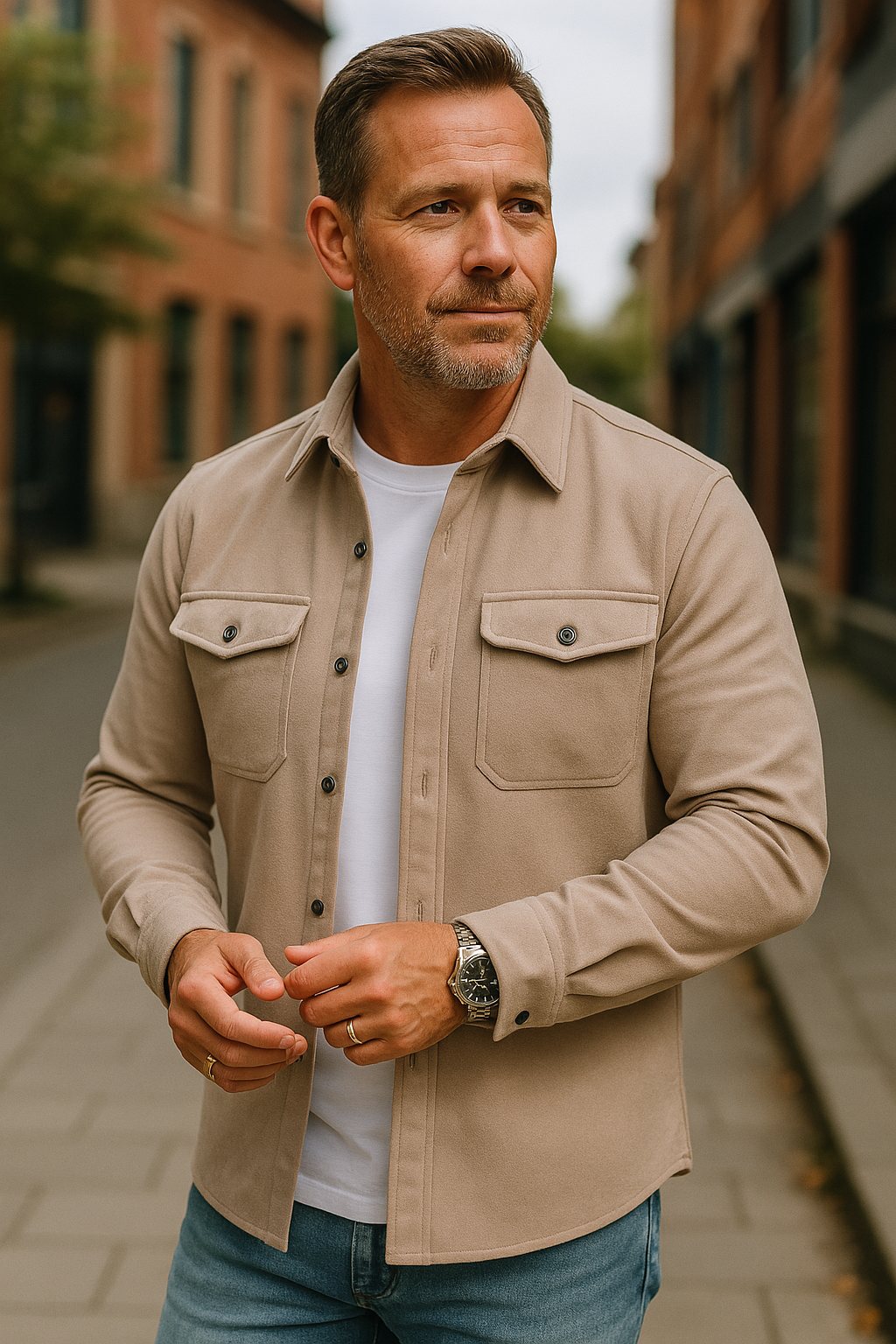 Modern Stylish Men’s Dress Shirt