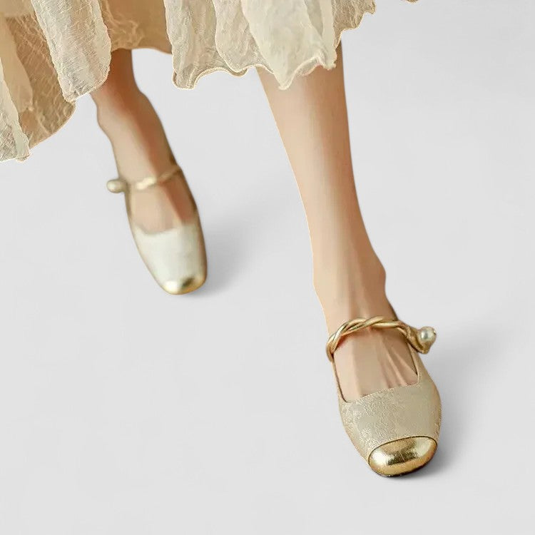 Brooklyn Women's Orthopedic Mary Jane Low-Heel Shoes
