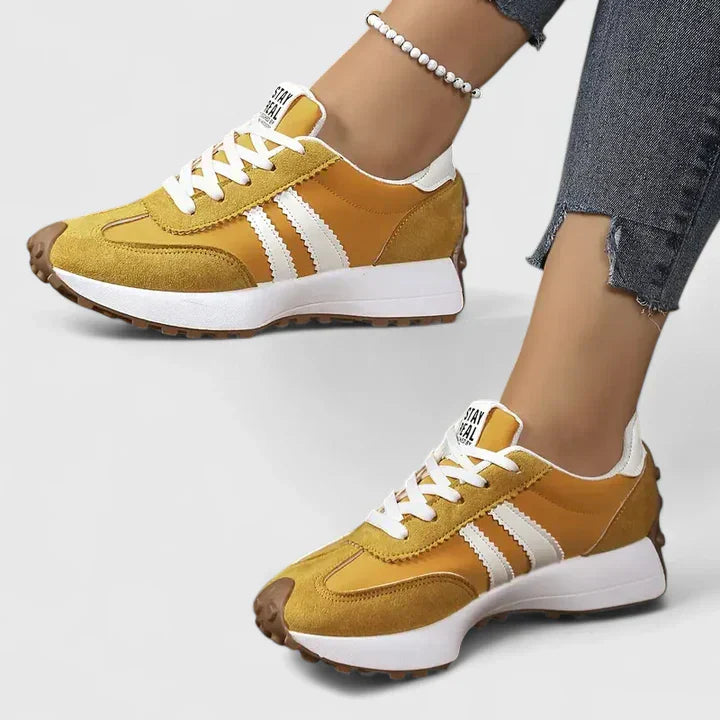 Women's Retro Lace-Up Spring Sneakers