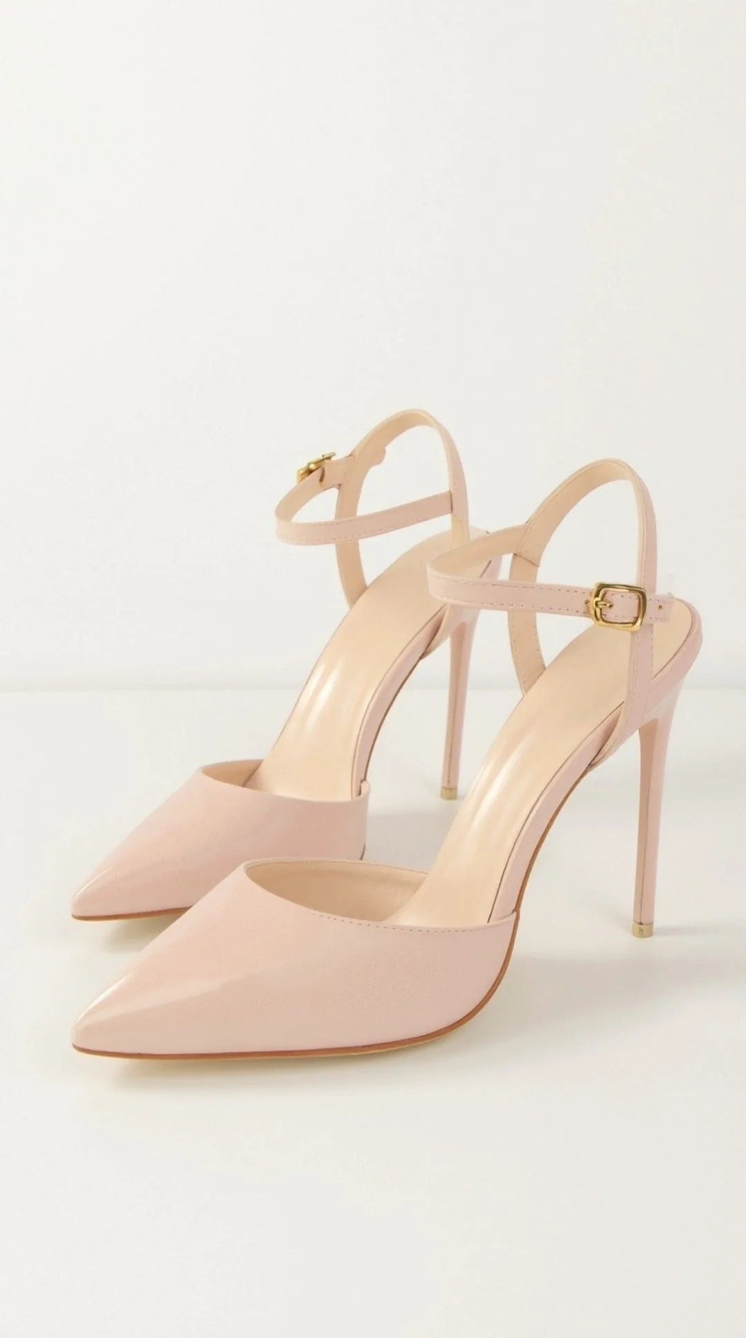 Women’s Ashley Patent Court Heels – Elegant Pointed Toe Stilettos