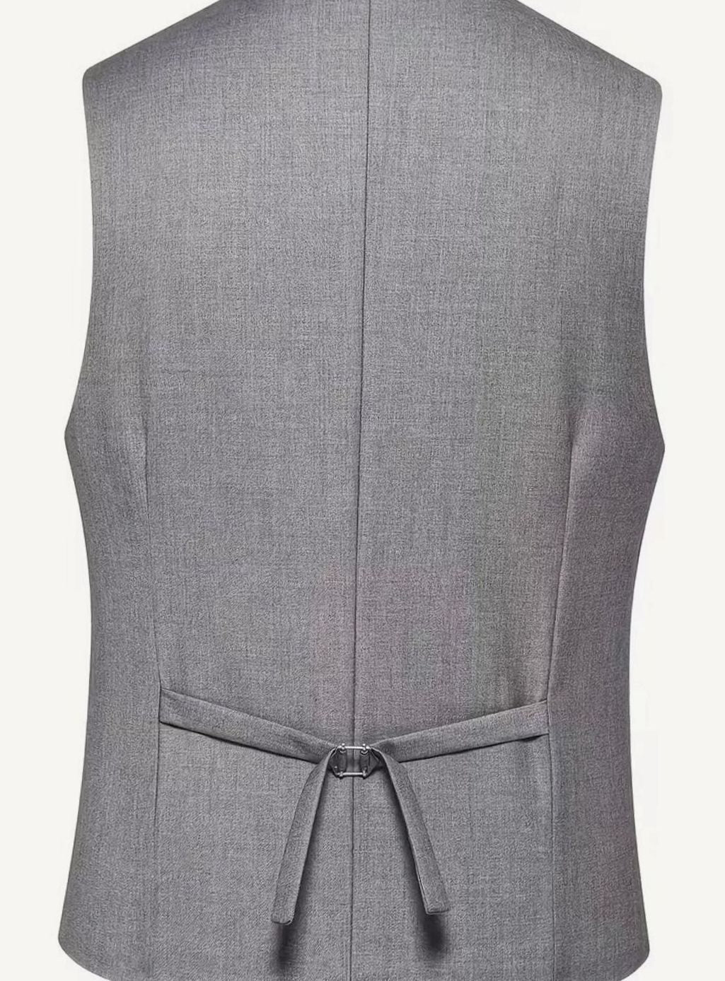 Men's Slim Fit Double-Breasted 3-Piece Suit with Waistcoat
