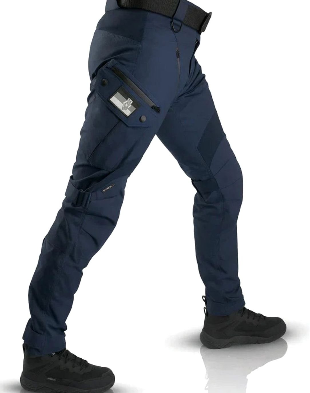 Men's Vulcan Waterproof Tactical Cargo Trousers - Navy