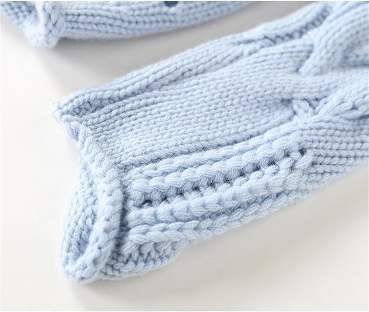 Women's Cable Knit Sweater Turtleneck Loose Fit Pullover Jumper