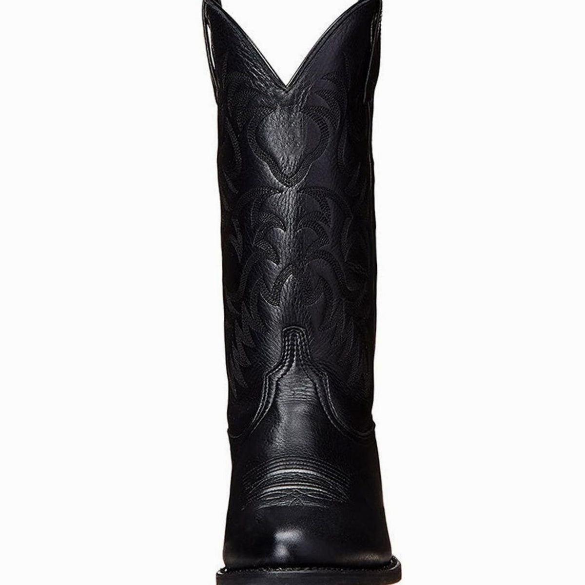 Women's Embroidered Western Cowboy Boots Low Block Heel