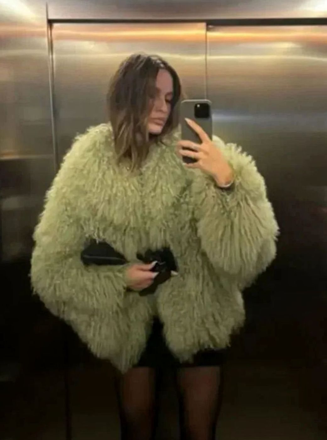 Women's Fluffy Faux Fur Coat