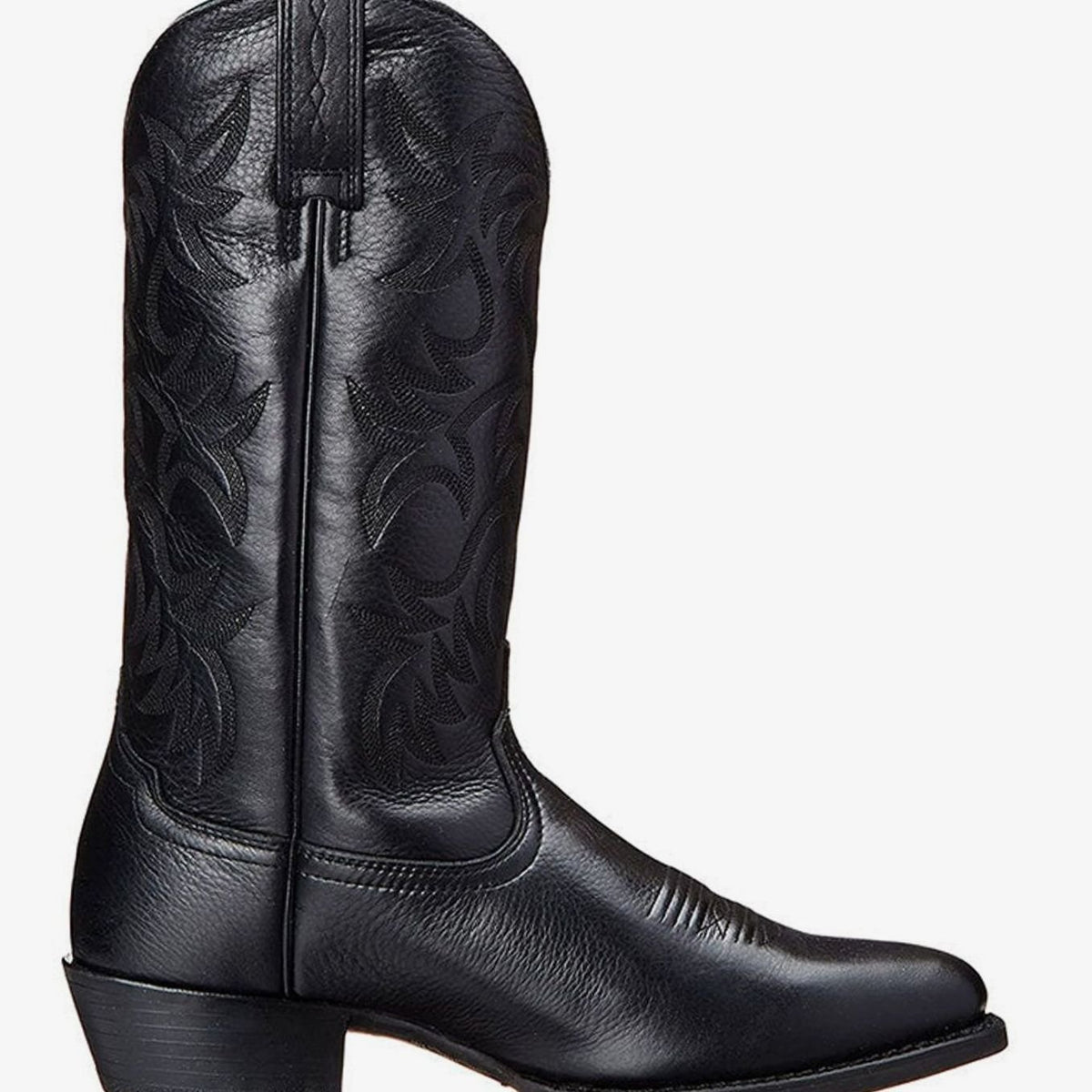 Women's Pointed-Toe Embroidered Leather Cowboy Boots