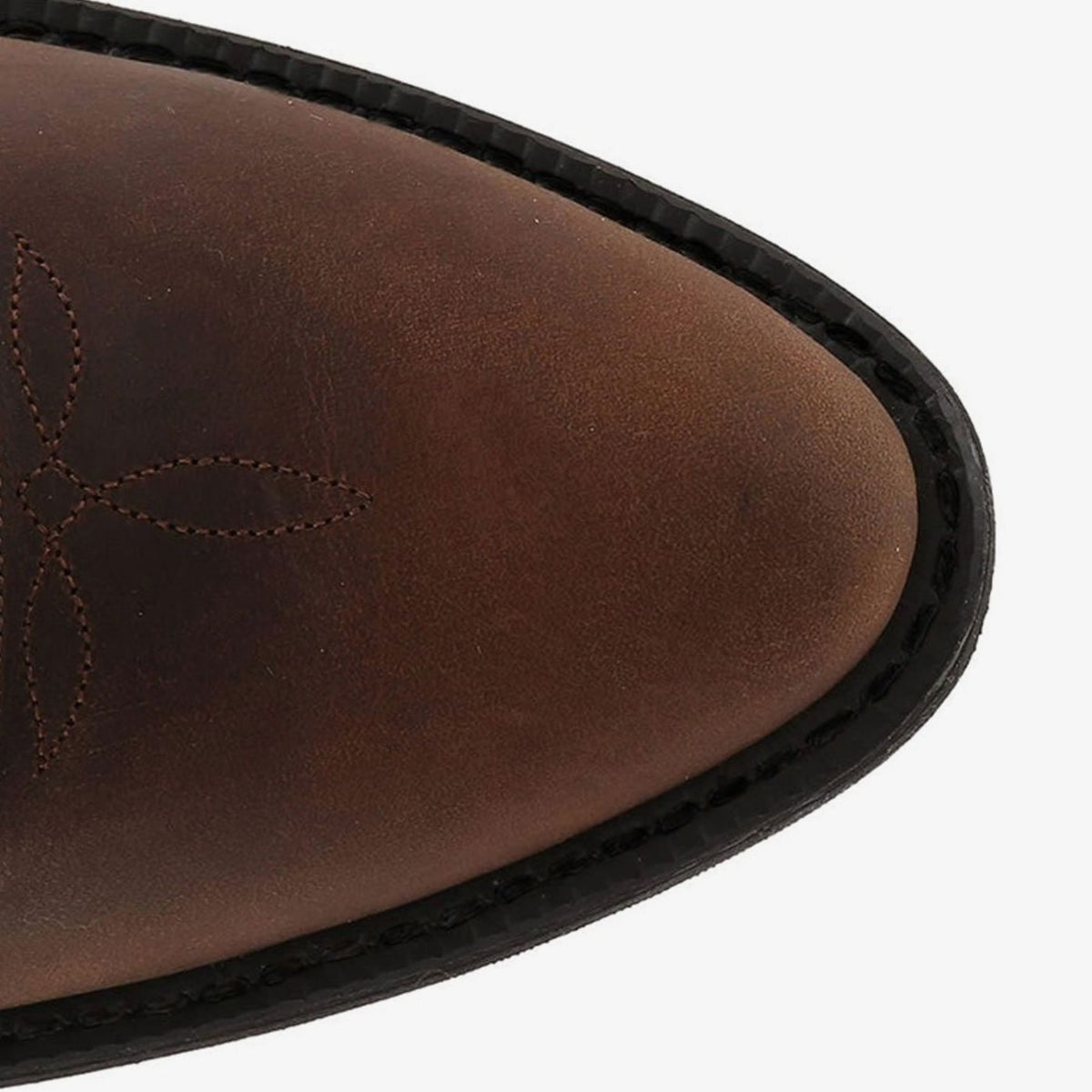 Women's Pointed-Toe Embroidered Leather Cowboy Boots