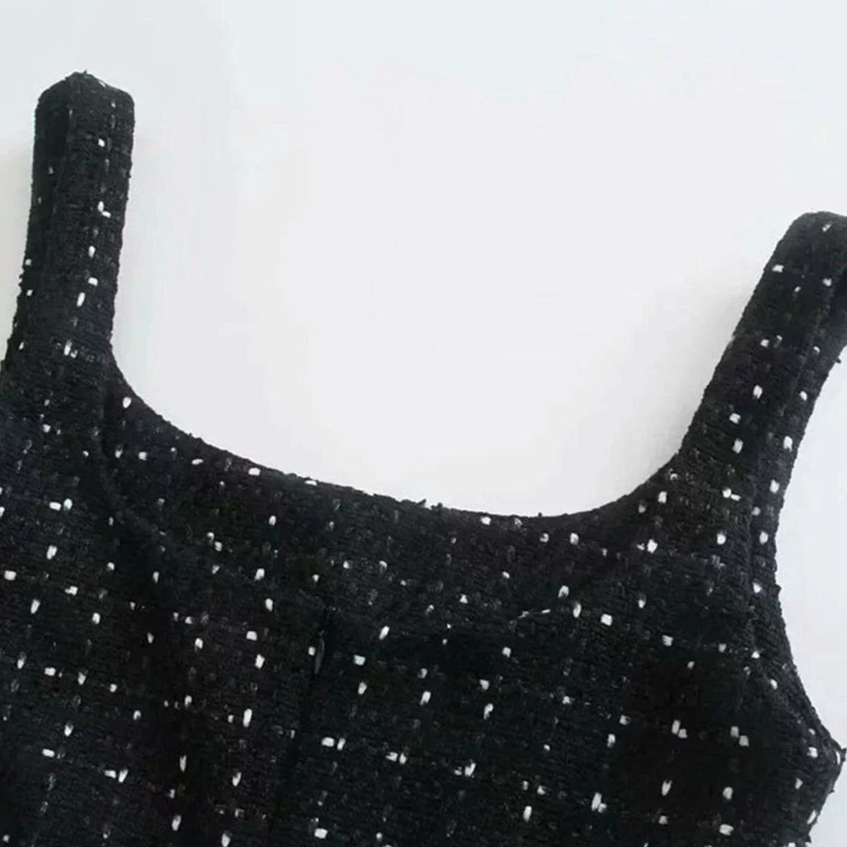 Women's Sequin Beaded Cutout Sleeveless Mini Dress