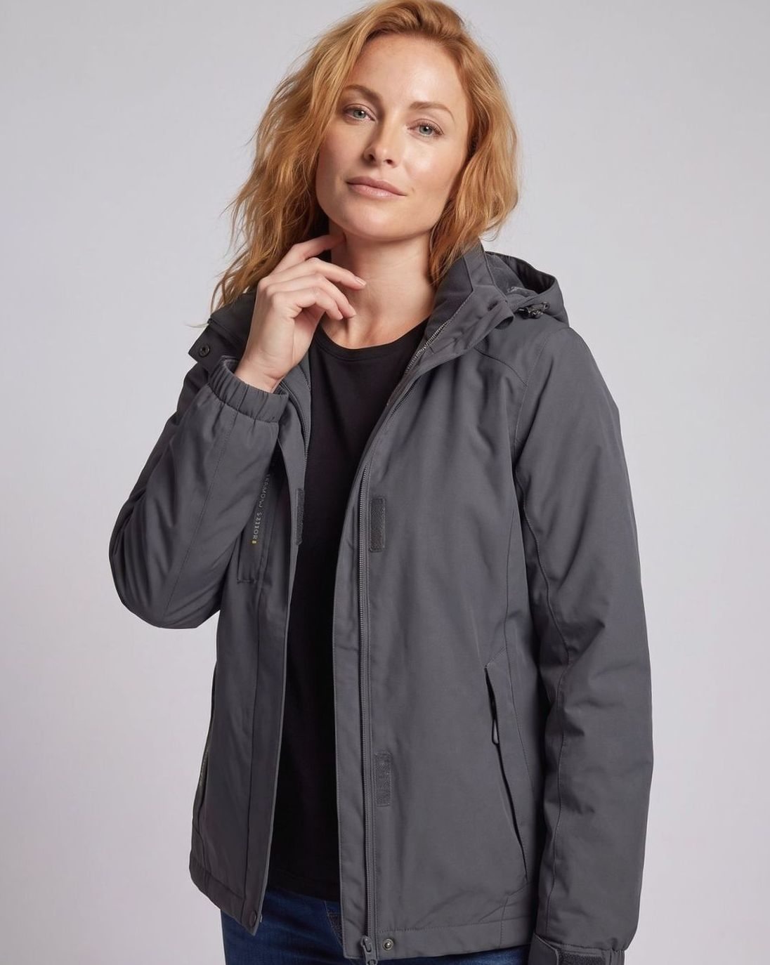 Women's Waterproof Fleece-Lined Hooded Winter Jacket