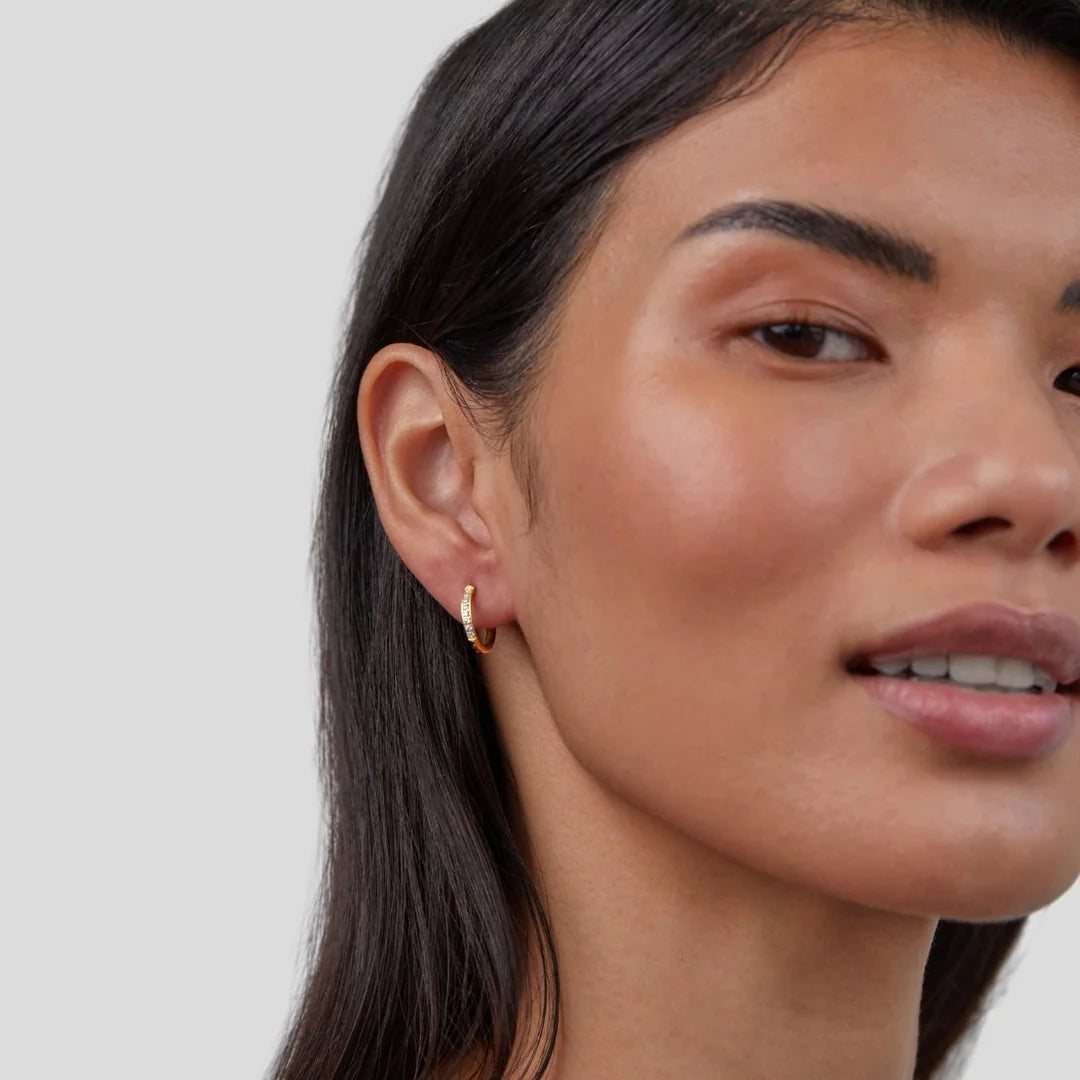 Zoey - Eternity Hoop Earrings
