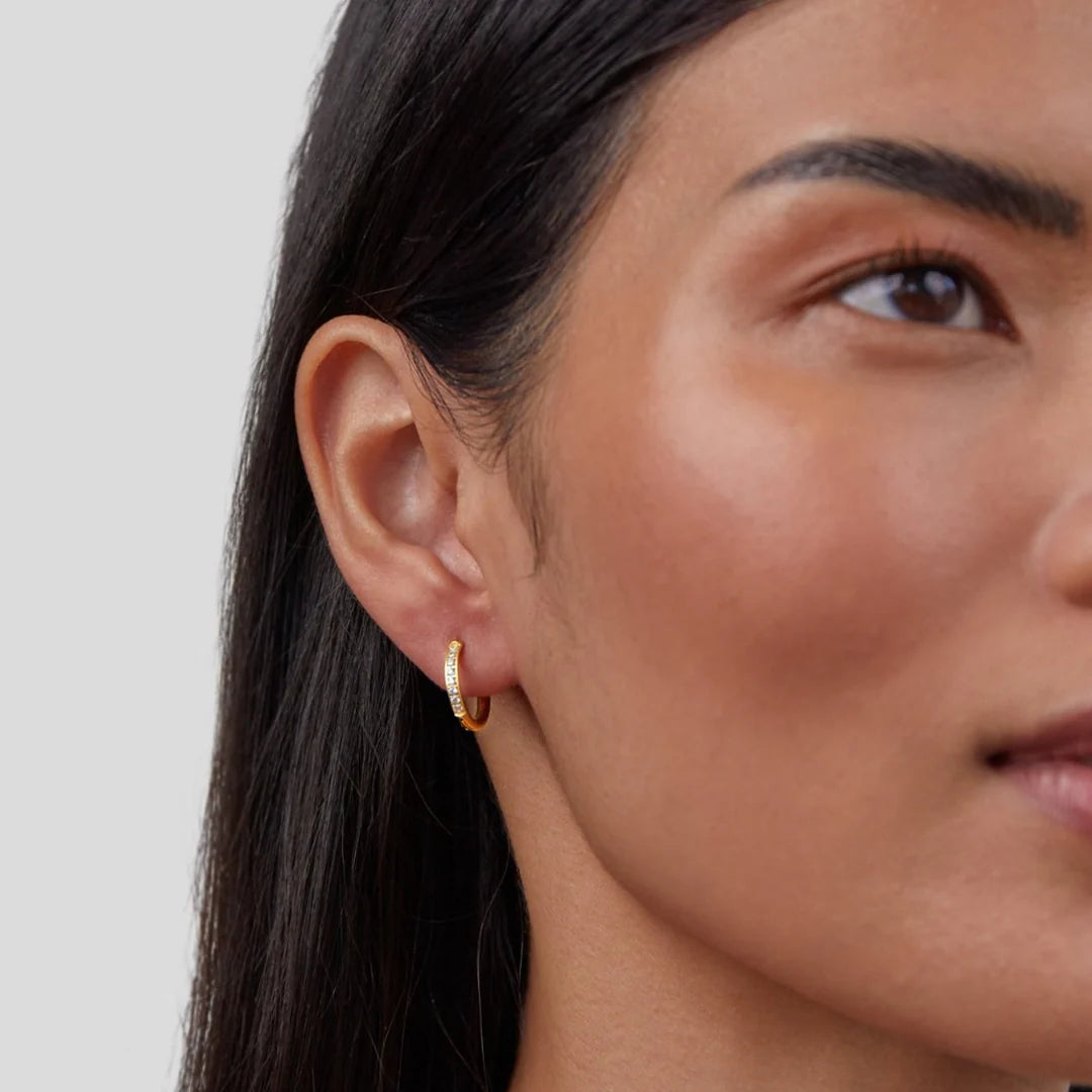 Zoey - Eternity Hoop Earrings